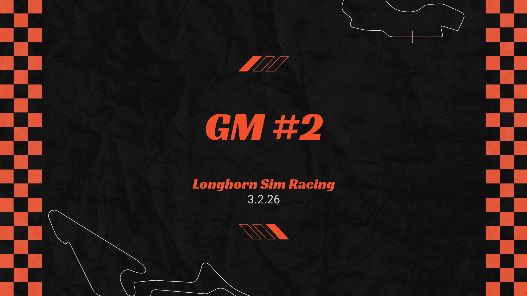 Longhorn Sim Racing General Meeting #2